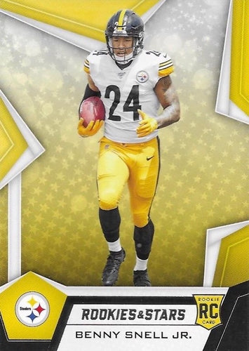 #137 Benny Snell Jr. - Pittsburgh Steelers - 2019 Panini Rookies & Stars Football