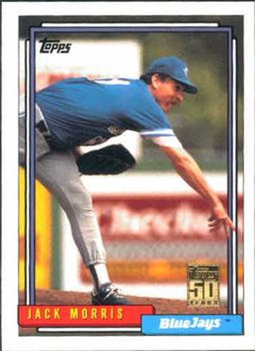 #T137 Jack Morris - Toronto Blue Jays - 2001 Topps Traded & Rookies Baseball