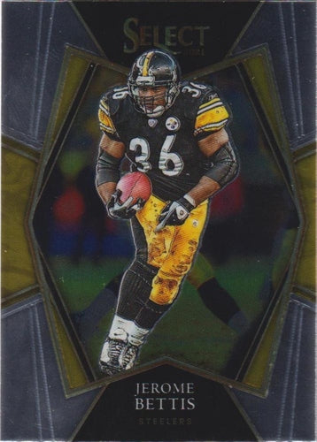 #137 Jerome Bettis - Pittsburgh Steelers - 2021 Panini Select Football