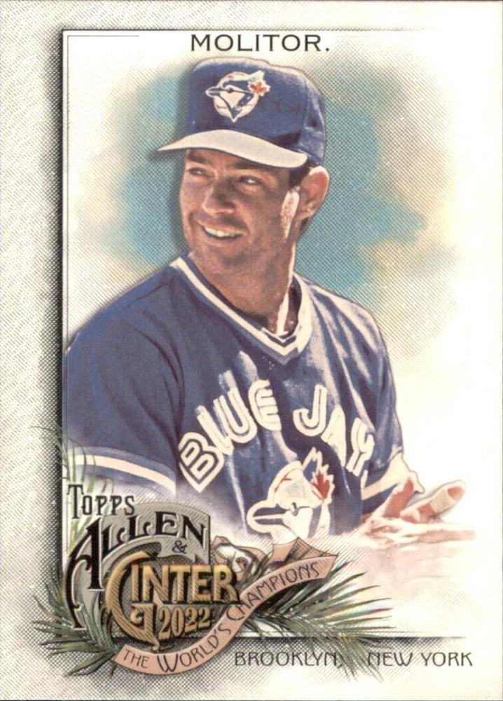 #137 Paul Molitor - Toronto Blue Jays - 2022 Topps Allen & Ginter Baseball