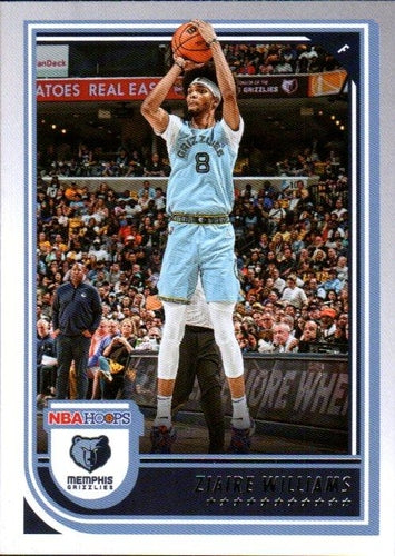 #138 Ziaire Williams - Memphis Grizzlies - 2022-23 Hoops Basketball