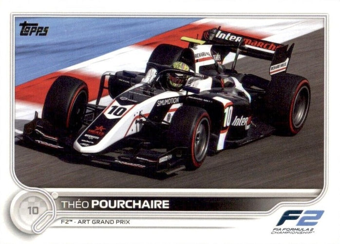 #138 Théo Pourchaire - Art Grand Prix - 2022 Topps Formula 1 Racing