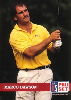 #138 Marco Dawson - 1992 Pro Set PGA Tour Golf