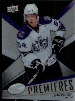 #138 Teddy Purcell - Los Angeles Kings - 2008-09 Upper Deck Ice Hockey