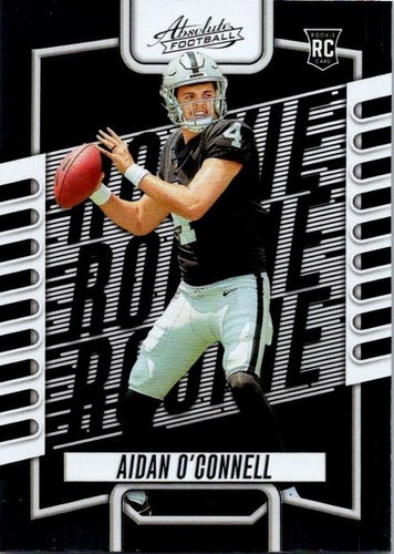 #138 Aidan O'Connell - Las Vegas Raiders - 2023 Panini Absolute Football