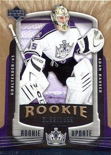 #138 Adam Hauser - Los Angeles Kings - 2005-06 Upper Deck Rookie Update Hockey