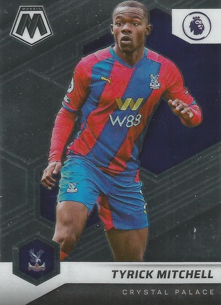 #138 Tyrick Mitchell - Crystal Palace - 2021-22 Panini Mosaic Premier League Soccer