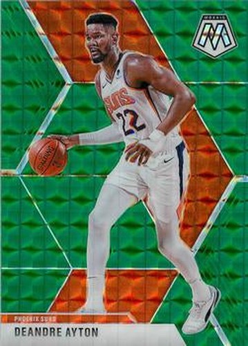 #138 Deandre Ayton - Phoenix Suns - 2019-20 Panini Mosaic - Green Prizm Basketball