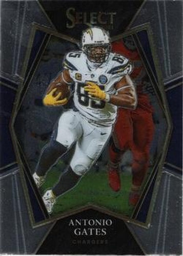 #138 Antonio Gates - San Diego Chargers - 2021 Panini Select Football