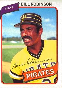 #138 Bill Robinson - Pittsburgh Pirates - 1980 O-Pee-Chee Baseball