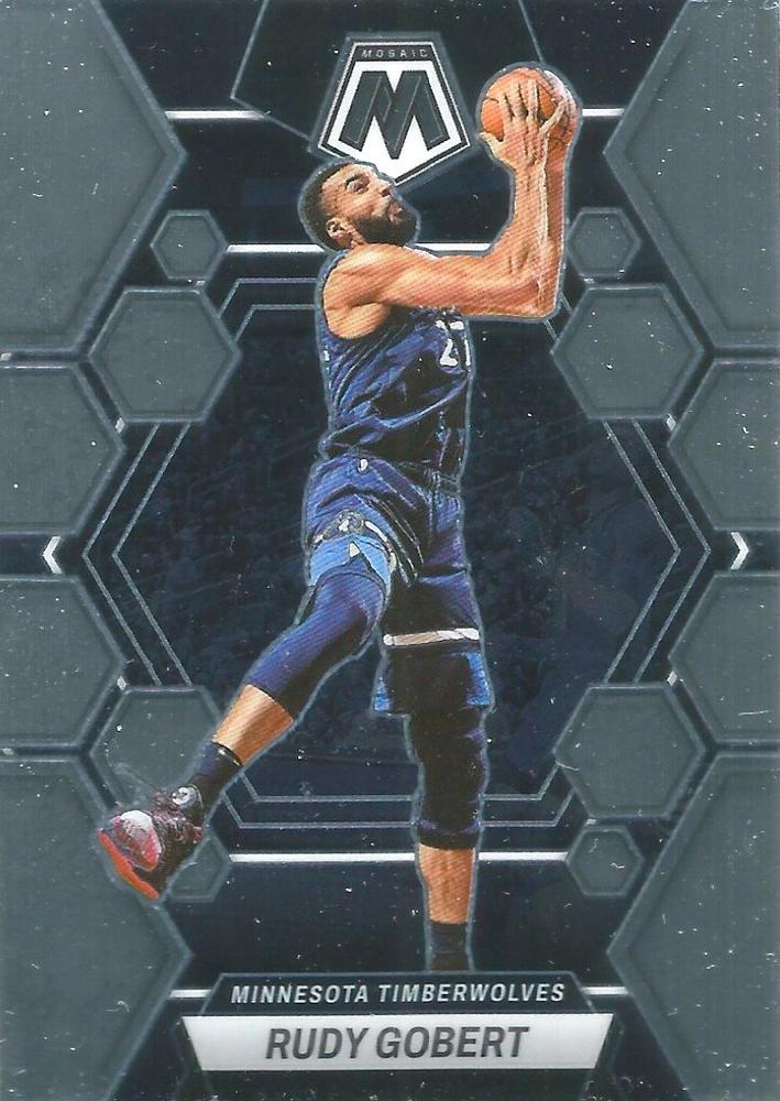 #138 Rudy Gobert - Minnesota Timberwolves - 2022-23 Panini Mosaic Basketball