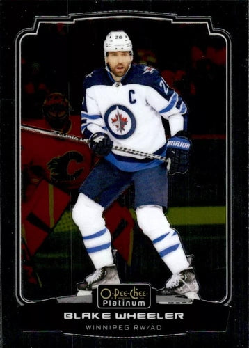 #138 Blake Wheeler - Winnipeg Jets - 2022-23 O-Pee-Chee Platinum Hockey
