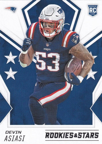 #138 Devin Asiasi - New England Patriots - 2020 Panini Rookies & Stars Football