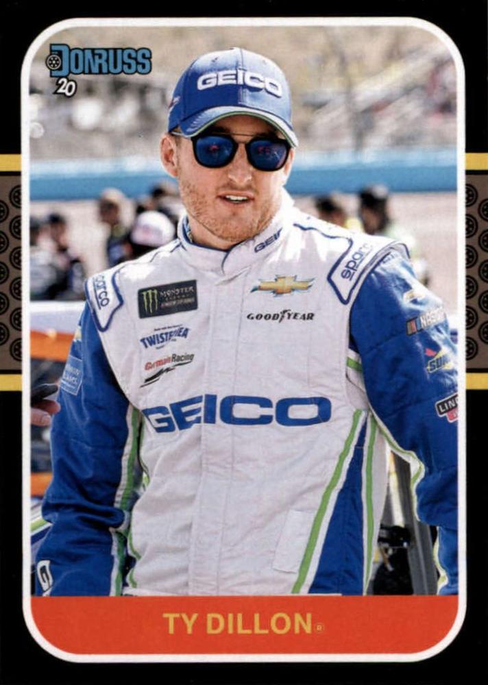 #138 Ty Dillon - Germain Racing - 2020 Donruss Racing