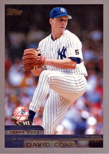 #138 David Cone - New York Yankees - 2000 Topps Baseball