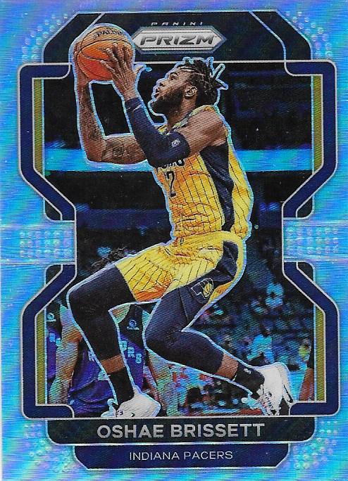 #138 Oshae Brissett - Indiana Pacers - 2021-22 Panini Prizm - Silver Basketball