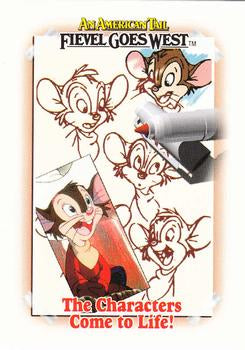 #138 The Characters Come to Life! - 1991 Impel An American Tail: Fievel Goes West
