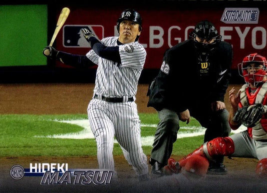 #138 Hideki Matsui - New York Yankees - 2023 Stadium Club Baseball