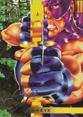 #138 Hawkeye - 1995 Flair Marvel Annual