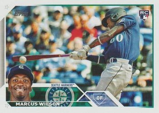 #138 Marcus Wilson - Seattle Mariners - 2023 Topps Baseball