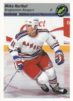 #138 Mike Hurlbut - Binghamton Rangers - 1993 Classic Pro Prospects Hockey