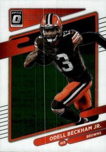 #138 Odell Beckham Jr. - Cleveland Browns - 2021 Donruss Optic Football