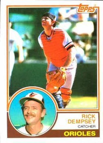 #138 Rick Dempsey - Baltimore Orioles - 1983 Topps Baseball