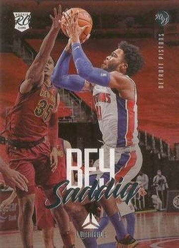 #138 Saddiq Bey - Detroit Pistons - 2020-21 Panini Chronicles Basketball