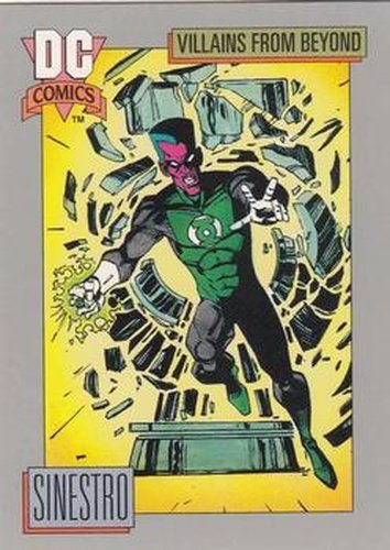 #138 Sinestro - 1992 Impel DC Cosmic