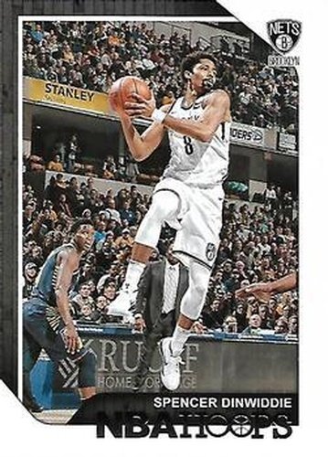 #138 Spencer Dinwiddie - Brooklyn Nets - 2018-19 Hoops Basketball