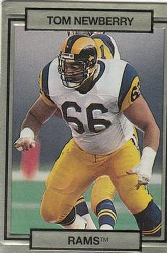 #138 Tom Newberry - Los Angeles Rams - 1990 Action Packed Football