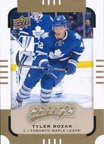 #138 Tyler Bozak - Toronto Maple Leafs - 2015-16 Upper Deck MVP Hockey