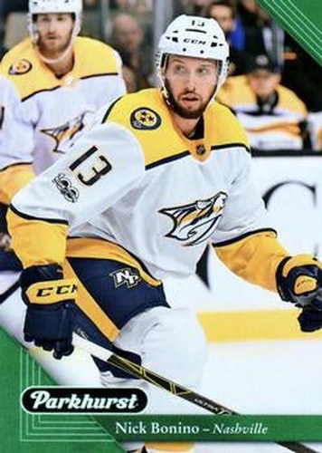 #138 Nick Bonino - Nashville Predators - 2017-18 Parkhurst Hockey