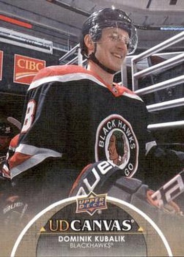 #C138 Dominik Kubalik - Chicago Blackhawks - 2021-22 Upper Deck - UD Canvas Hockey