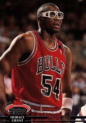 #138 Horace Grant - Chicago Bulls - 1992-93 Stadium Club Basketball