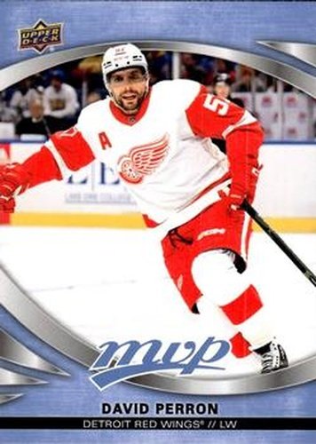 #138 David Perron - Detroit Red Wings - 2023-24 Upper Deck MVP Hockey