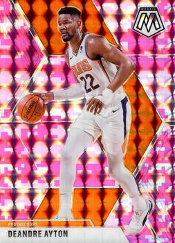 #138 Deandre Ayton - Phoenix Suns - 2019-20 Panini Mosaic - Camo Pink Basketball