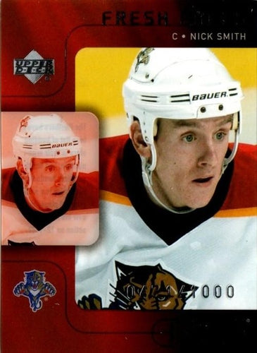 #138 Nick Smith - Florida Panthers - 2001-02 Upper Deck Ice Hockey