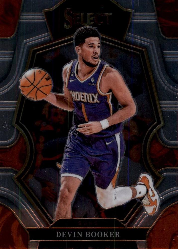#138 Devin Booker - Phoenix Suns - 2022-23 Panini Select Basketball
