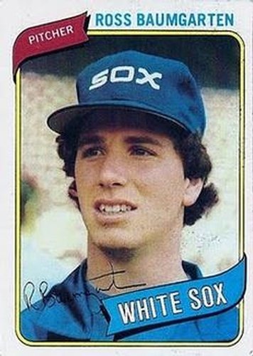 #138 Ross Baumgarten - Chicago White Sox - 1980 Topps Baseball