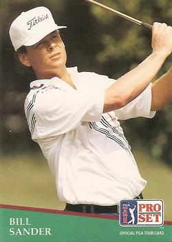 #138 Bill Sander - 1991 Pro Set PGA Tour Golf