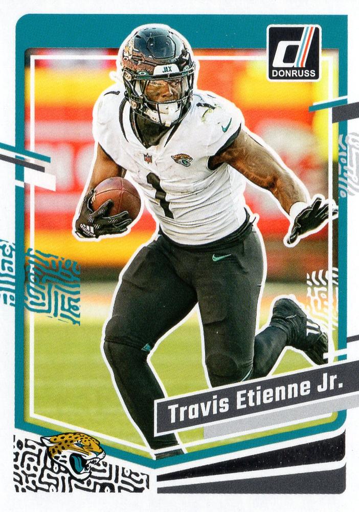#138 Travis Etienne Jr. - Jacksonville Jaguars - 2023 Donruss Football