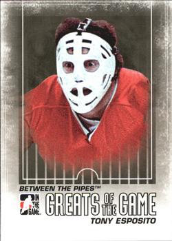#138 Tony Esposito - Chicago Blackhawks - 2009-10 In The Game Between The Pipes Hockey