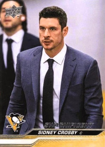 #138b Sidney Crosby - Pittsburgh Penguins -2023-24 Upper Deck Hockey
