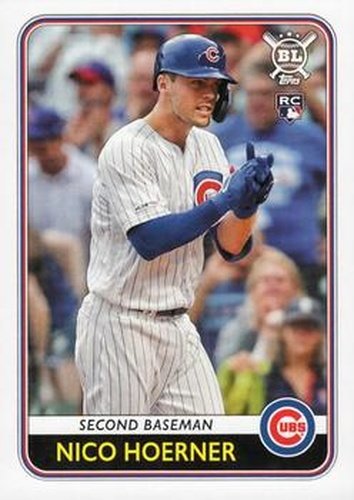 #139 Nico Hoerner - Chicago Cubs - 2020 Topps Big League Baseball