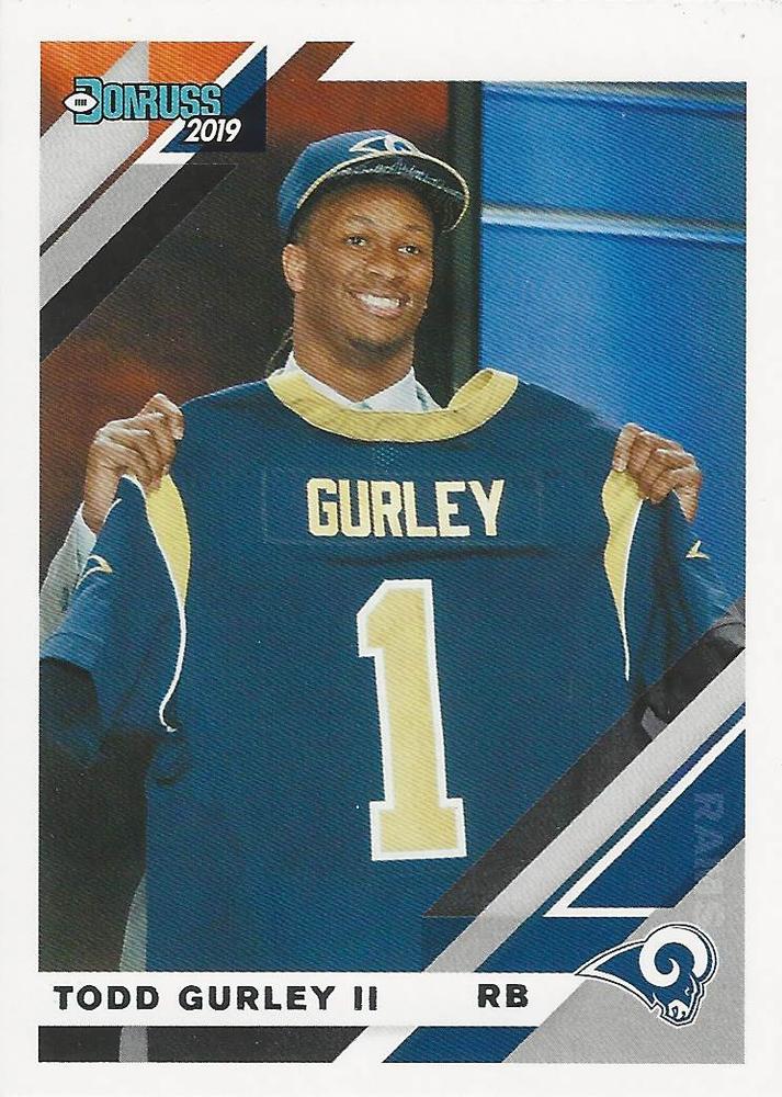 #139V Todd Gurley II - Los Angeles Rams - 2019 Donruss Football