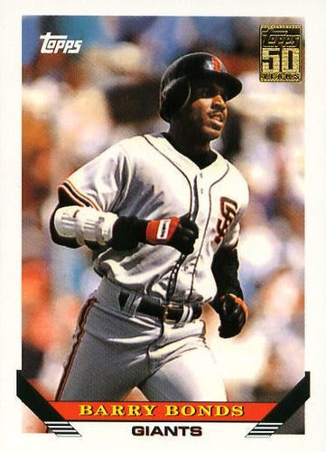 #T139 Barry Bonds - San Francisco Giants - 2001 Topps Traded & Rookies Baseball