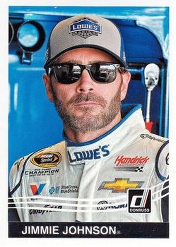 #139 Jimmie Johnson - Hendrick Motorsports - 2017 Donruss Racing