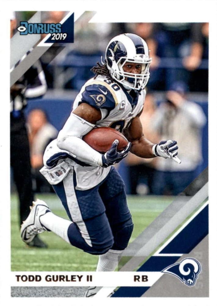 #139 Todd Gurley II - Los Angeles Rams - 2019 Donruss Football