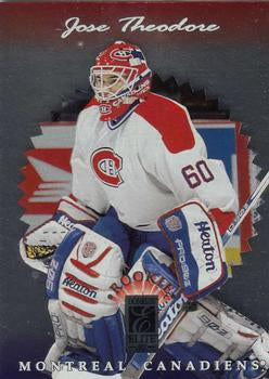 #139 Jose Theodore - Montreal Canadiens - 1996-97 Donruss Elite Hockey